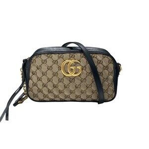Gucci GG Marmont Shoulder Bag Beige